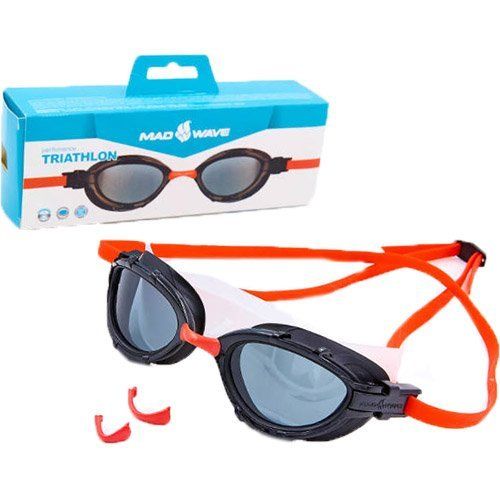 

Очки для плавания Triathlon M042704 Mad Wave Красно-черный (60444042)