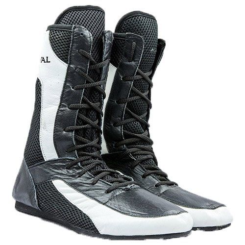 

Боксерки кожаные Riv MA-3310 Без бренду 39 Черно-белый (37429122)