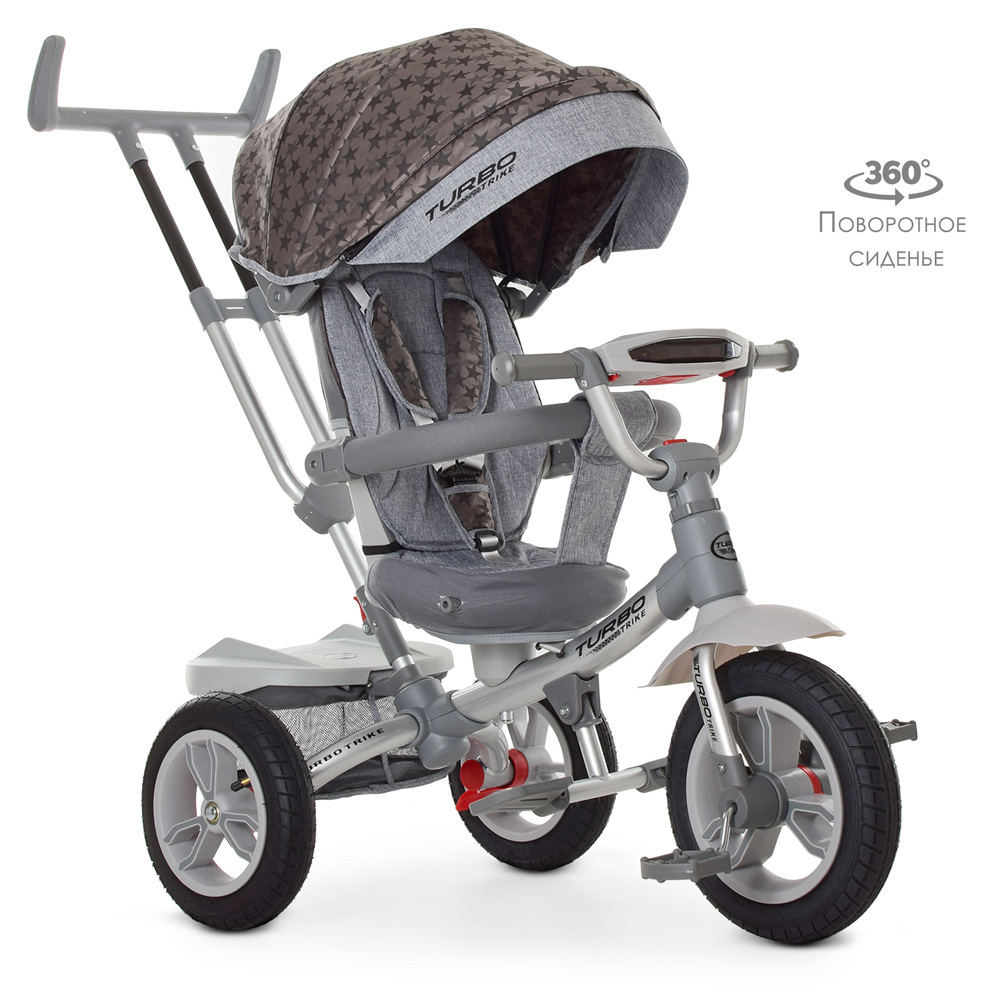 

Велосипед Turbo Trike Stars M 4058HA-23S Grey (M 4058HA)