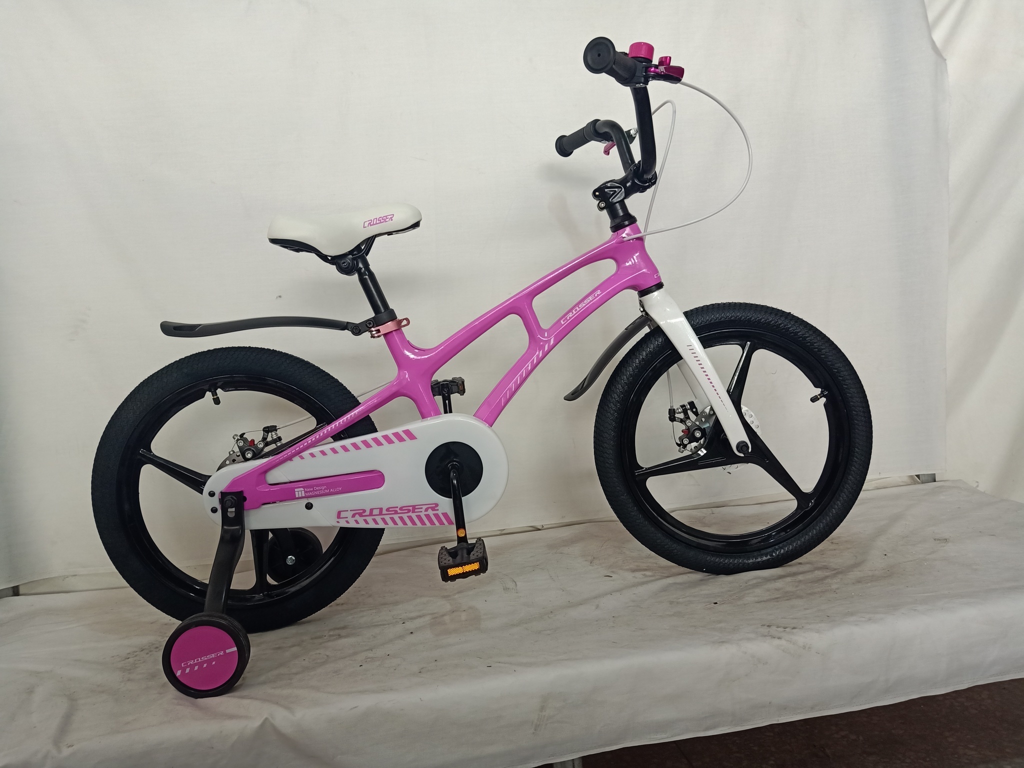 

Велосипед Crosser MAGNESIUM BIKE магниевая вилка 16" Pink (MAGNESIUM16)