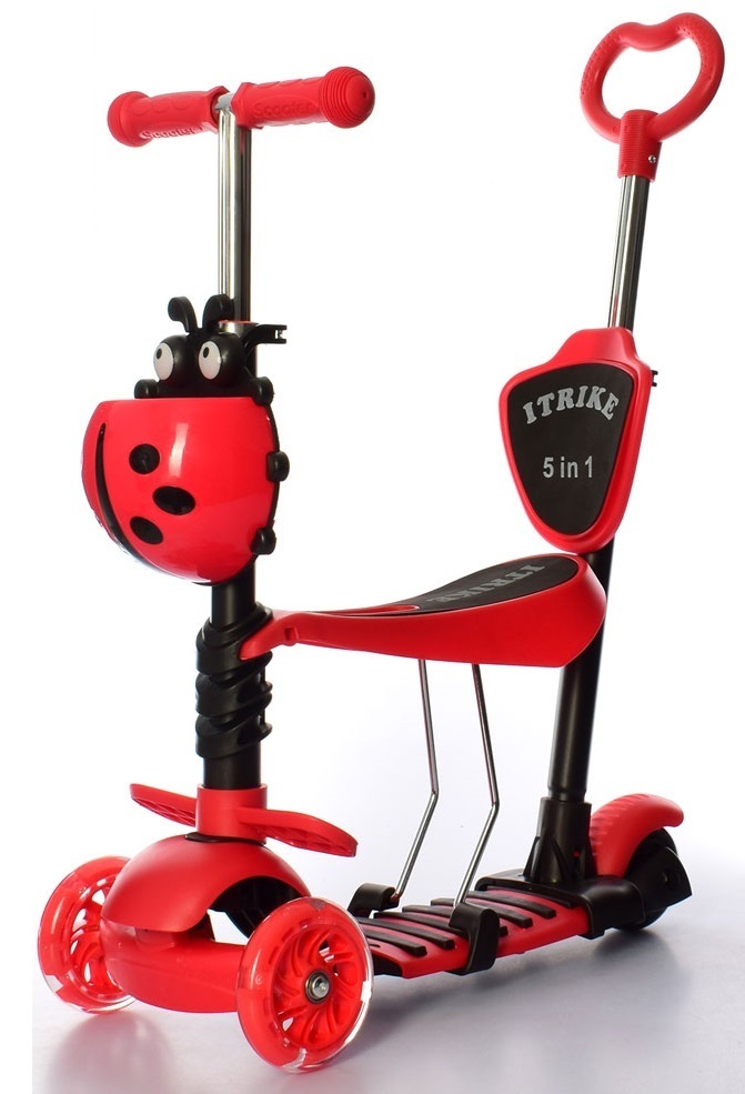 

Самокат 5 в 1 iTrike Maxi JR 3-026-R Red (JR 3-026-R)