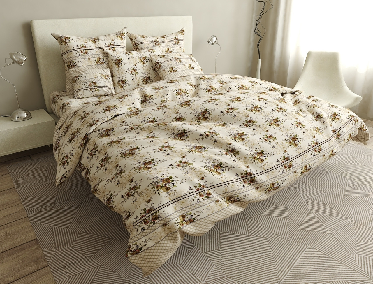 

Комплект постельного белья Krispol полуторный GOLD LUX 150*220 (415.158520)