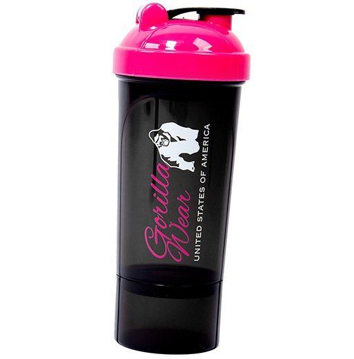 

Шейкер Compact Gorilla Wear 500мл Черно-розовый (09369002)