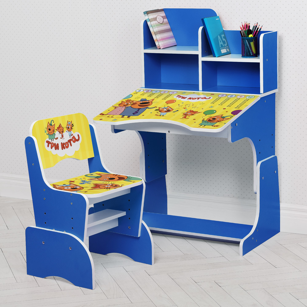 

Парта Bambi Три кота W 2071-103-7 Blue (W 2071-103)