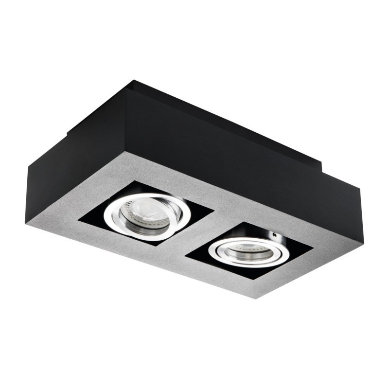 

Светильник точечный Kanlux STOBI DLP 250-B 2xGU10 IP20 черный 26832