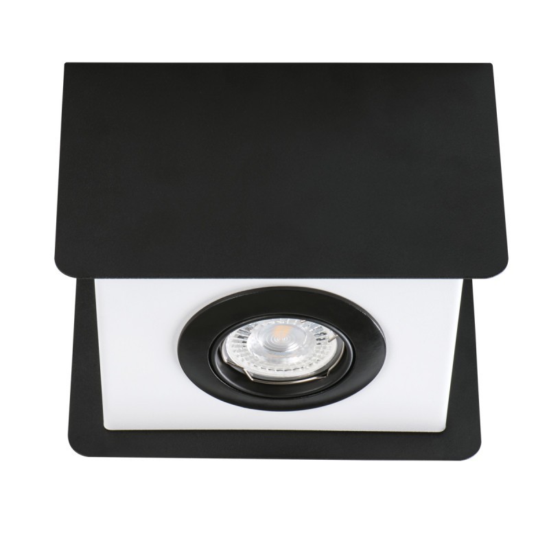

Светильник точечный Kanlux TORIM DLP-50 B-W GU10 IP20 черный/белый 28461