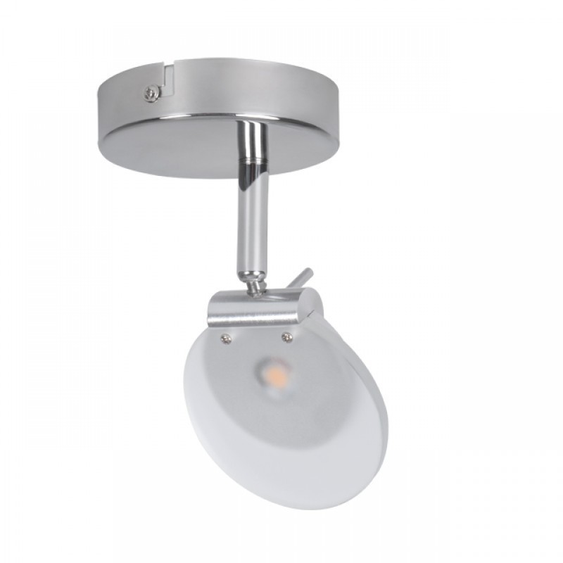 

Светильник спот Kanlux SILMA LED EL-1O 6W 3000K IP20 хром 24440