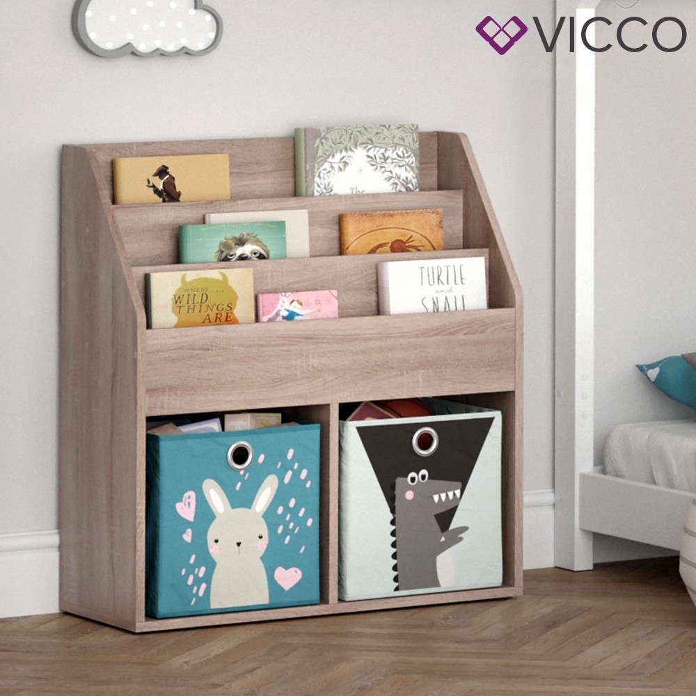 

Комод для детской комнаты Vicco Luigi, 72x79, сонома