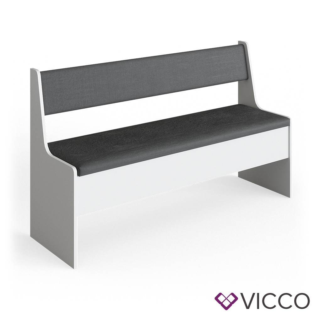 

Лавка для кухонного уголка 137х42 Vicco Roman, белая