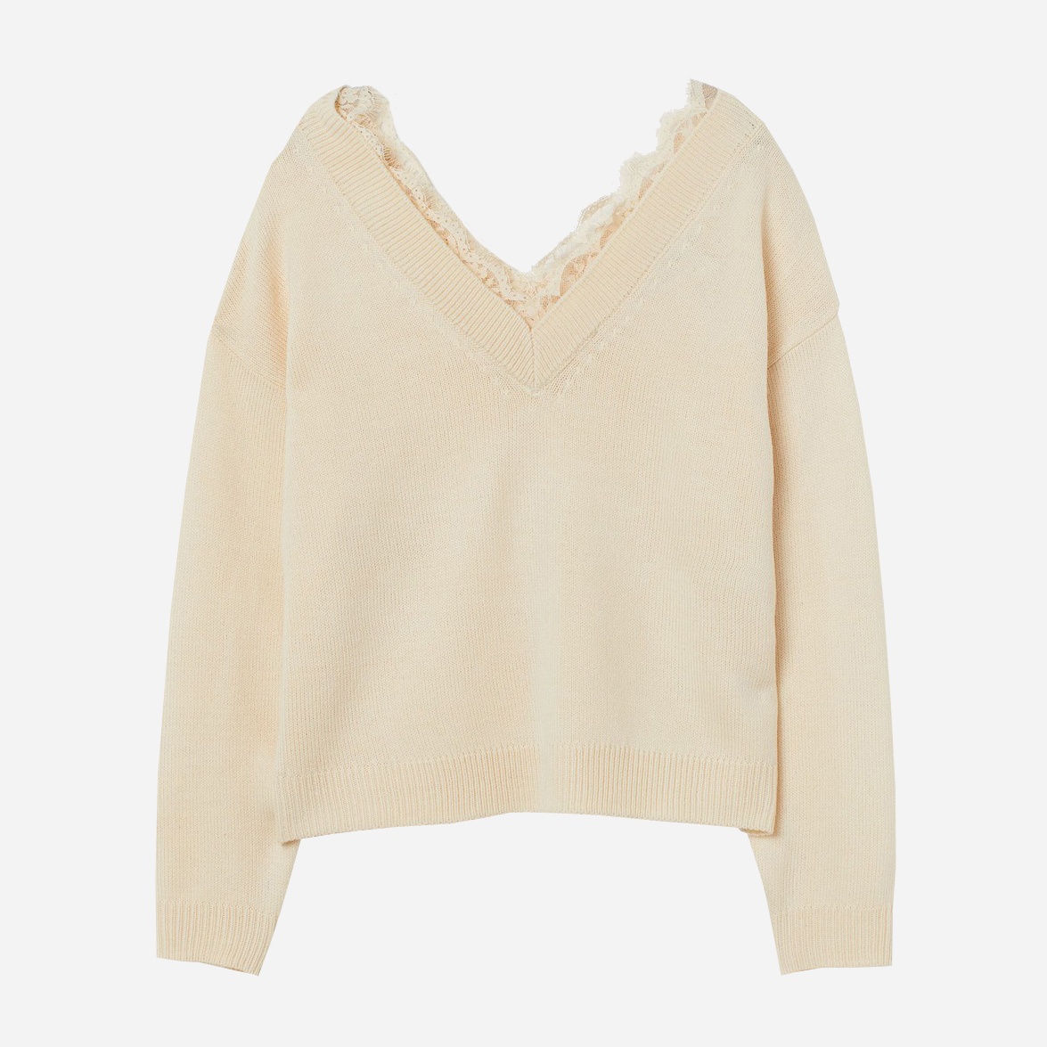 

Пуловер H&M 876830 XS Молочный