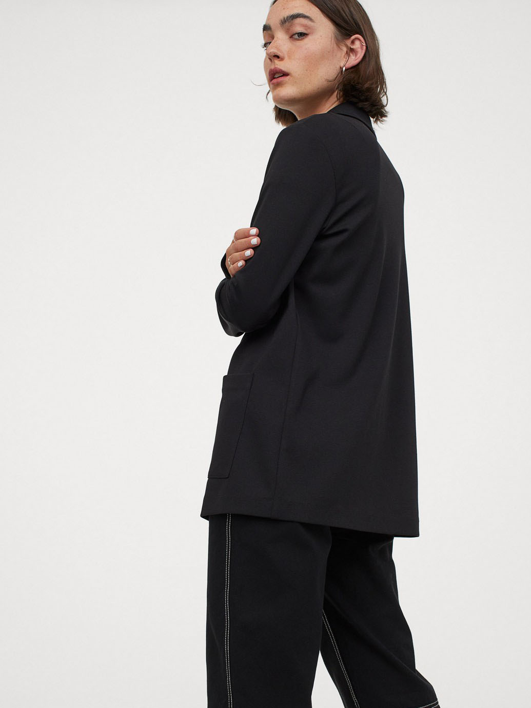 

Жакет H&M 0721270_карм  Черный (LD2000000879536_KAY2000000879536, Жакет H&M 0721270_карм XS Черный (LD2000000879536_KAY2000000879536)