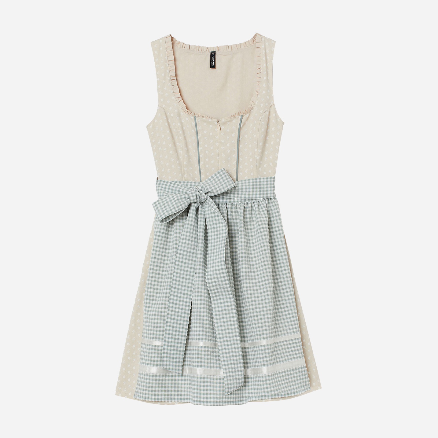 

Сарафан H&M 0740464_беж.сер_02 40 Бежевый