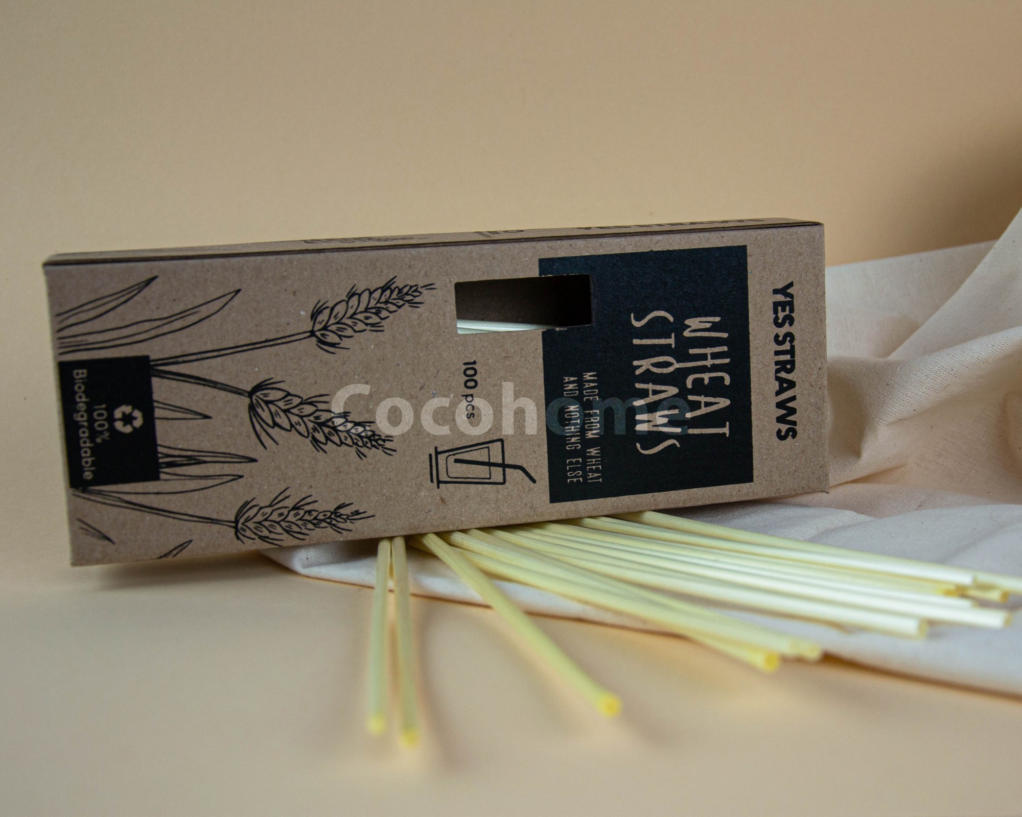 

Одноразовые эко трубочки для напитков из стеблей ржи Yes Straws Classic упаковка 250 шт (482-101)