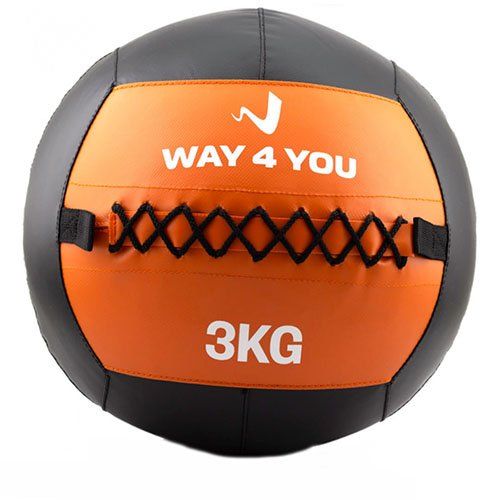 

Набивной мяч (медбол) Way4you 3кг Черно-оранжевый (56421034)