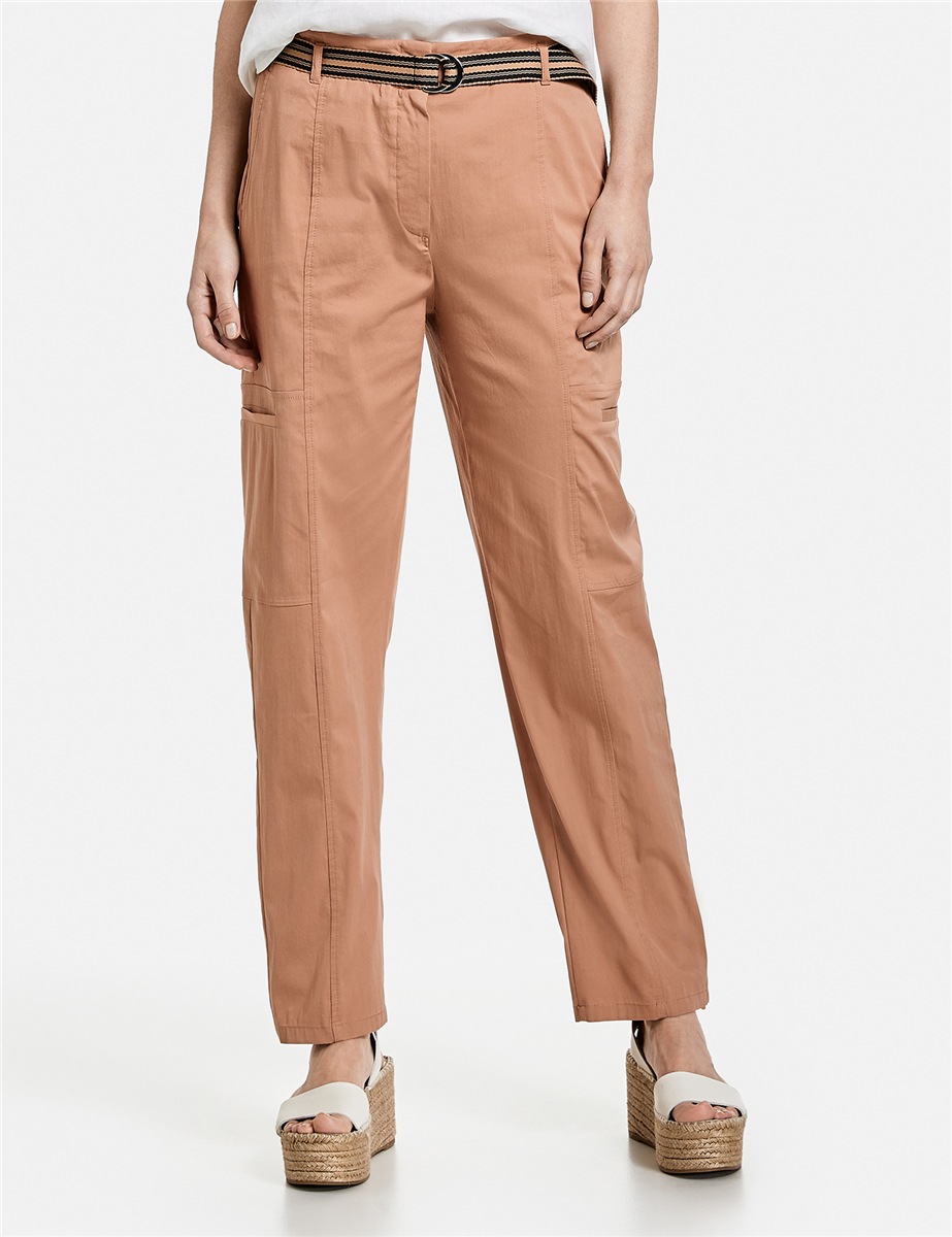 

Брюки Gerry Weber 44 Персиковые 520030.31294