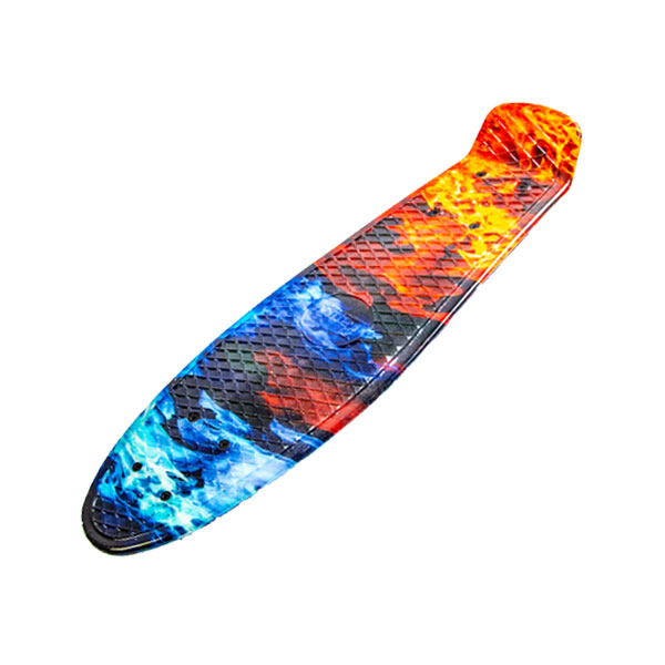 

Дека Доска для Пенни борда Penny 22" Graffics Fire Blue