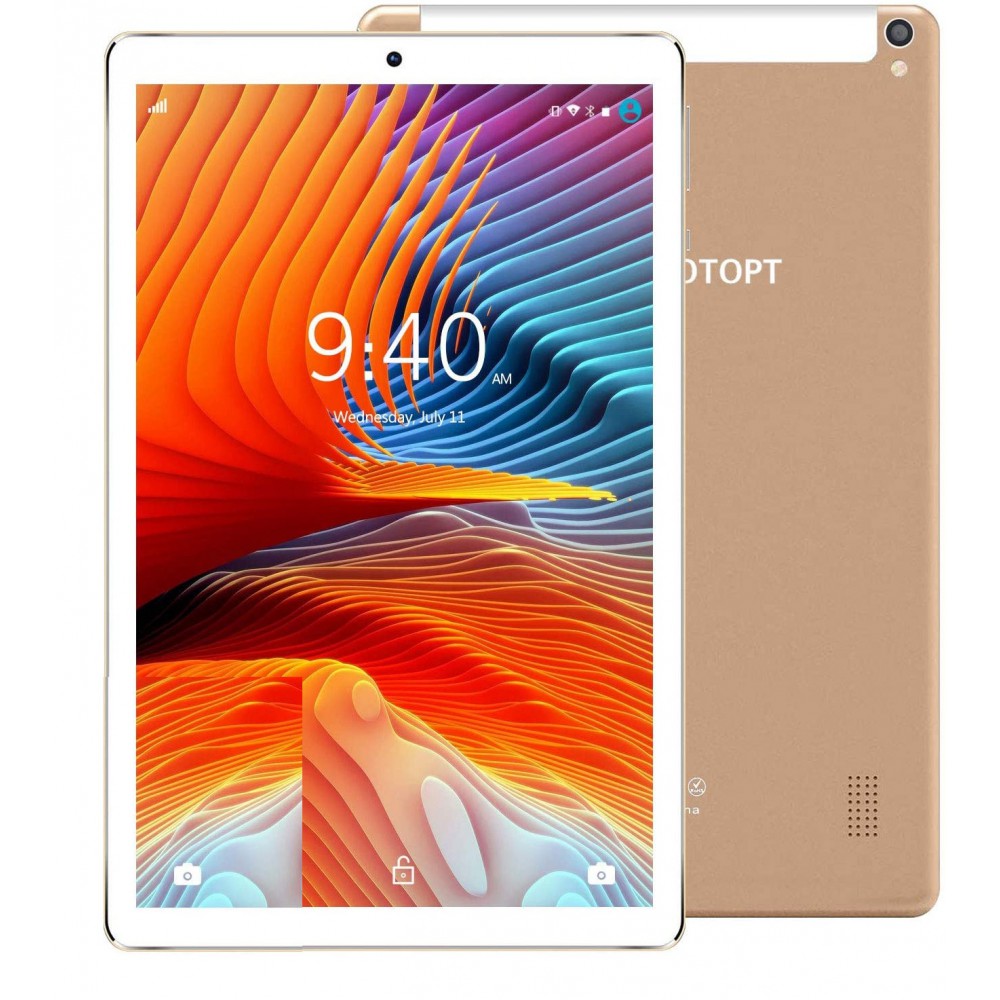 YOTOPT Tablet 10 Pollici X109-EEA Tablet, Doppia SIM, Android Tablet PC,  4GB RAM, 64GB ROM（TF Espansione, schermo HD IPS, Tablet in offerta con  Bluetooth, GPS, Bianco : : Informatica