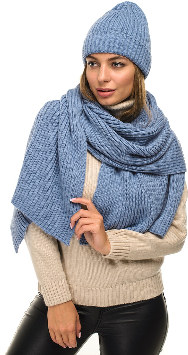 

Комплект (шапка + шарф) SVTR 930 One size Джинс