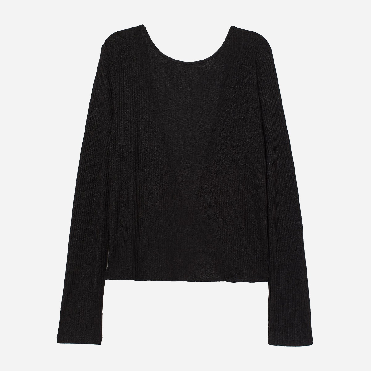 

Лонгслив H&M 839287  Черный, Лонгслив H&M 839287 L Черный