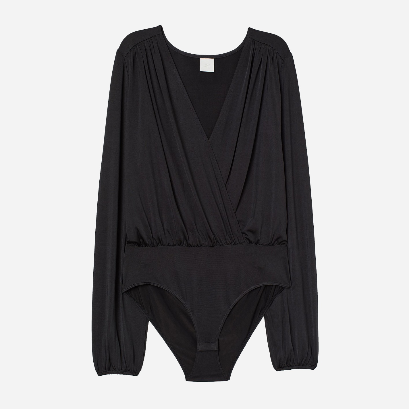 

Боди-блузка H&M 0820870_02  Черная, Боди-блузка H&M 0820870_02 XS Черная