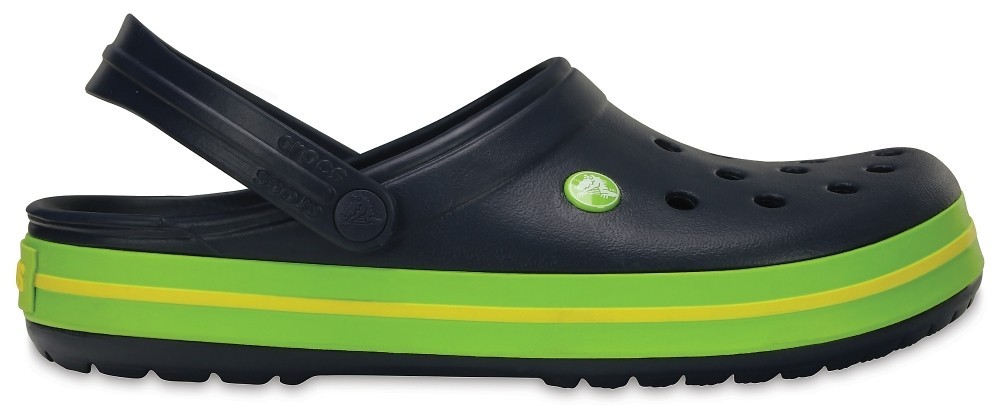 

Сабо Crocs Jibbitz Crocband 11016-40I-M10/W12 42 Синий с салатовым