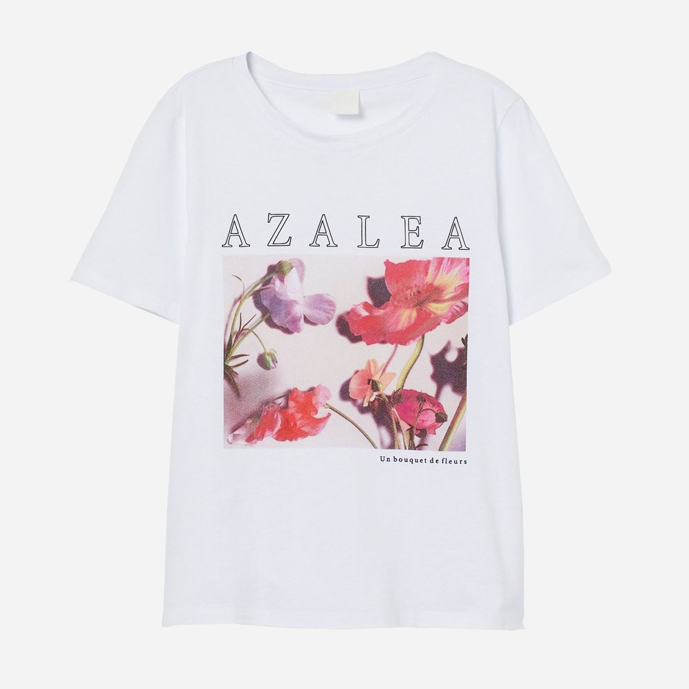 

Футболка H&M 0841260_azalea  Белая, Футболка H&M 0841260_azalea XS Белая