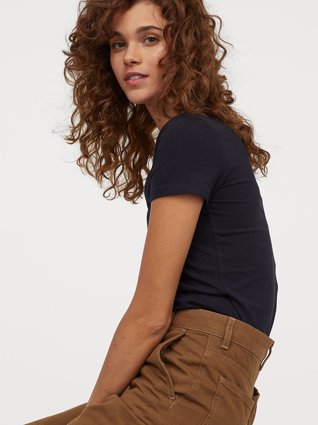 

Футболка H&M 0772773_ч  Черная, Футболка H&M 0772773_ч XS Черная