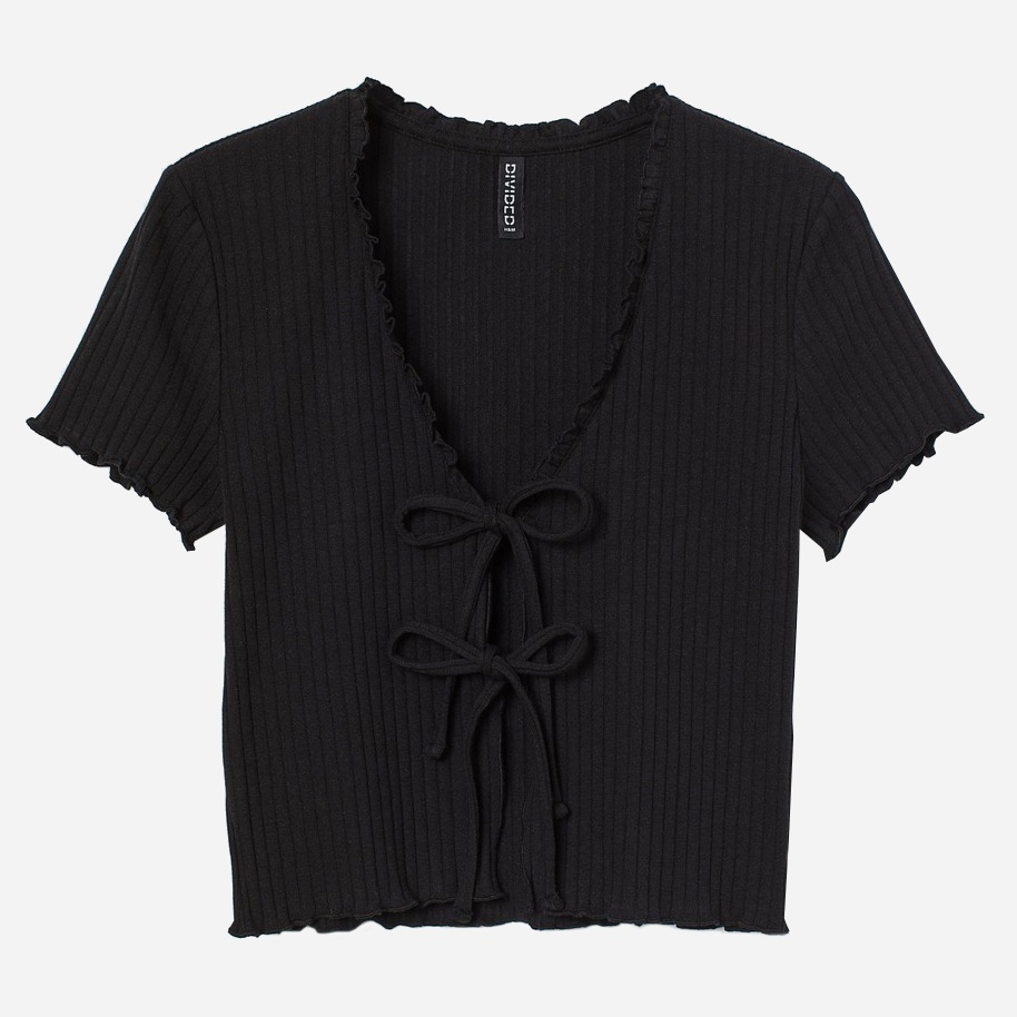 

Топ H&M 0939160_черн  Черный, Топ H&M 0939160_черн XS Черный