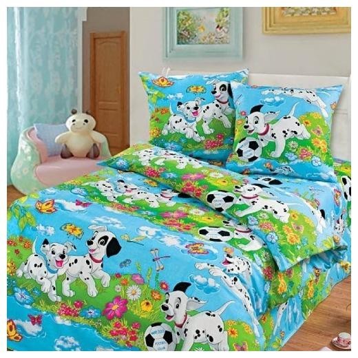 

Комплект постельного белья Далматинцы CottonTwill 1.5-спальный 150х220 см Бязь (ДРБ005-3)