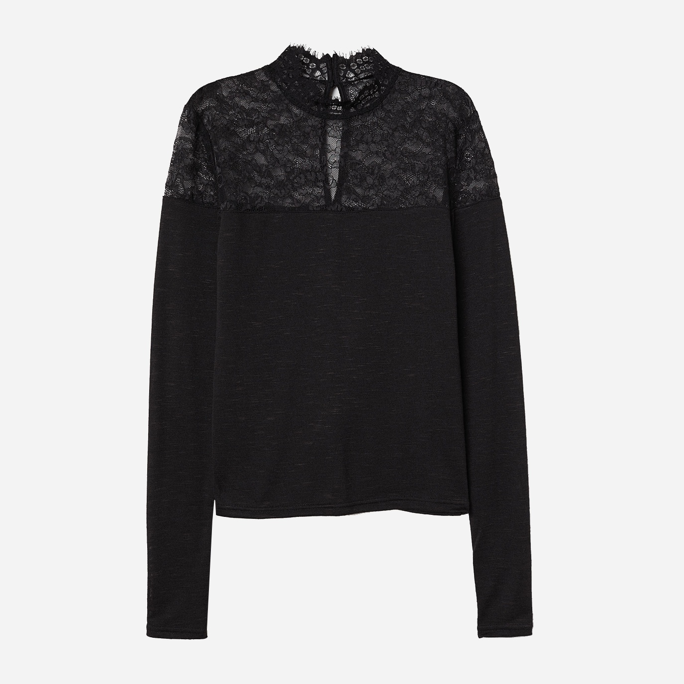 

Водолазка H&M 0595080_03 S Черная