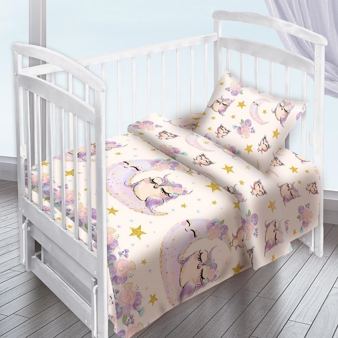 

Комплект постельного белья Совы акварель CottonTwill 1.5-спальный 150х220 см Поплин (ДПР051-3)