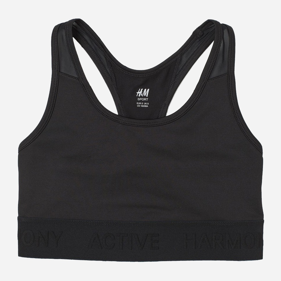 

Топ спортивный H&M 0805011_harmony M Черный