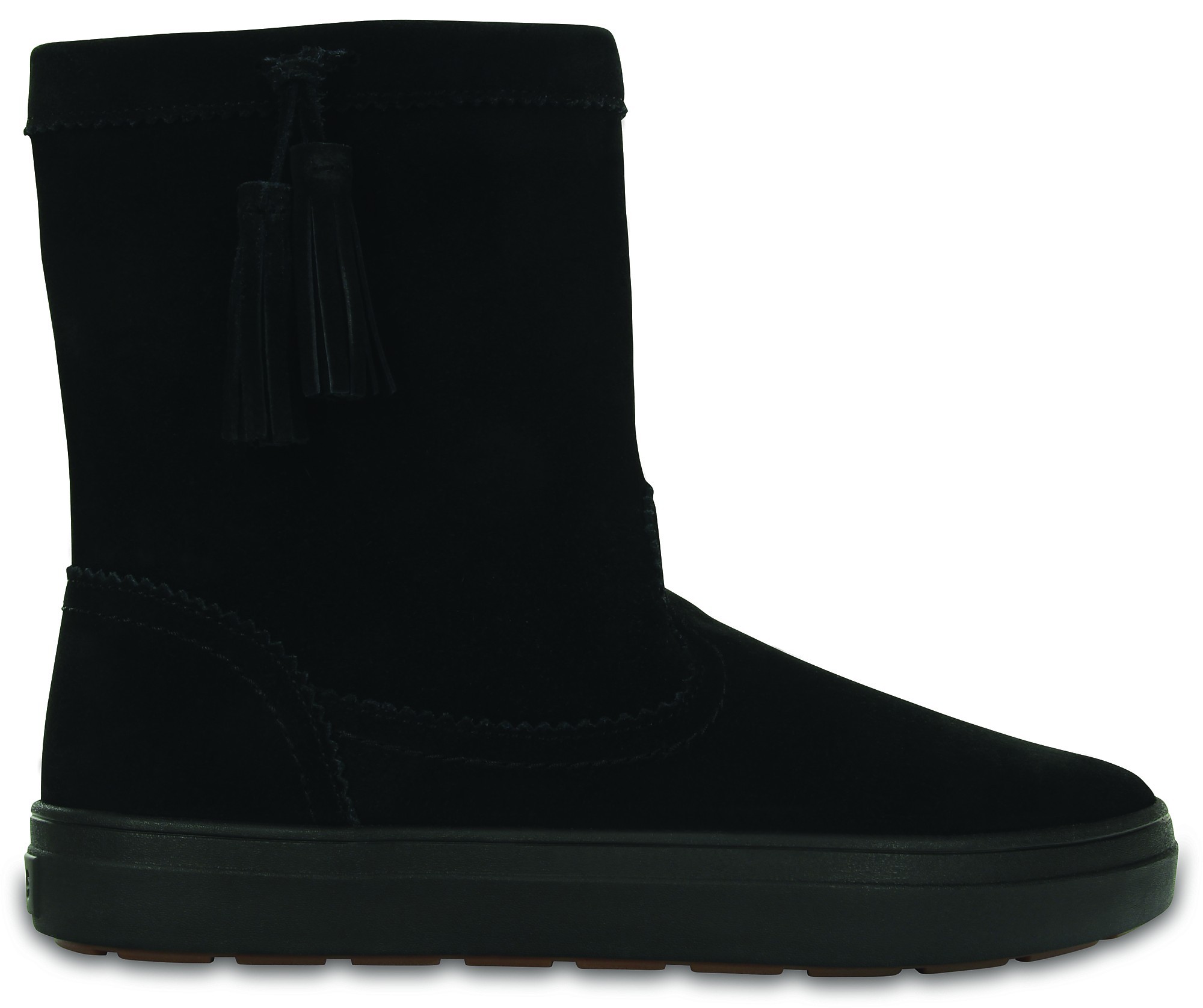 

Сапоги Crocs Women's LodgePoint Suede Pull-on Boot 203425-001-W6 36 Черный