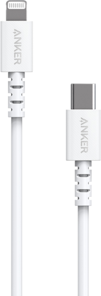 

Кабель Anker Powerline Select USB-C to Lightning 0.9 м V3 White