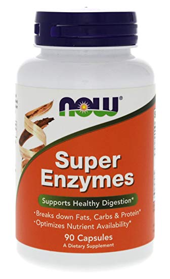 

Сбалансированный комплекс ферментов и энзимов NOW Foods Super Enzymes 90 капсул (104686)