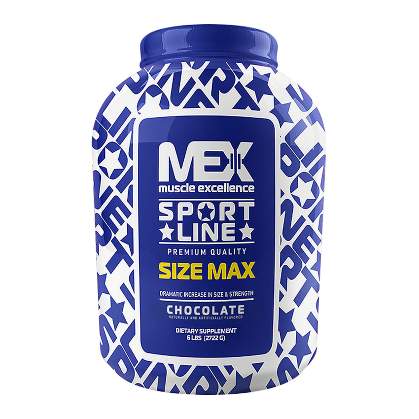

Гейнер MEX Nutrition Size Max 2720 грамм Шоколад (103716-3)