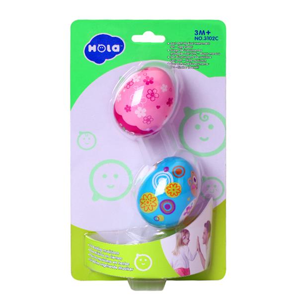 

Погремушка Hola Toys Яйца (в наборе 2 яйца) 3102C