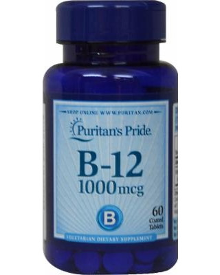 

Витаминно-минеральный комплекс Puritan's Pride Vitamin B-12 1000 мкг 250 капсул (102922)