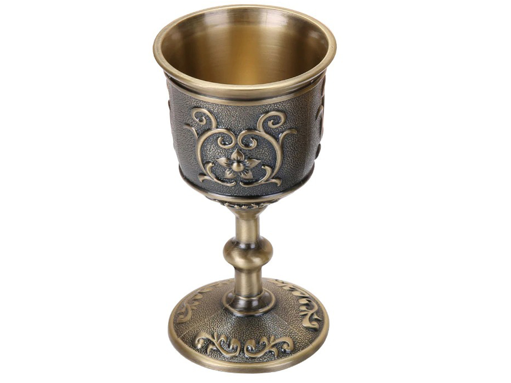 

Кубок Knight Cup Бокал 3D в китайском стиле 9,4 см х 5 см Бронзовый (1008-573-01)