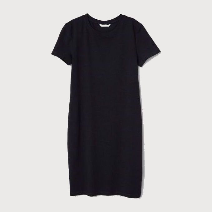 

Платье H&M 0458239-9  Черное, Платье H&M 0458239-9 XS Черное