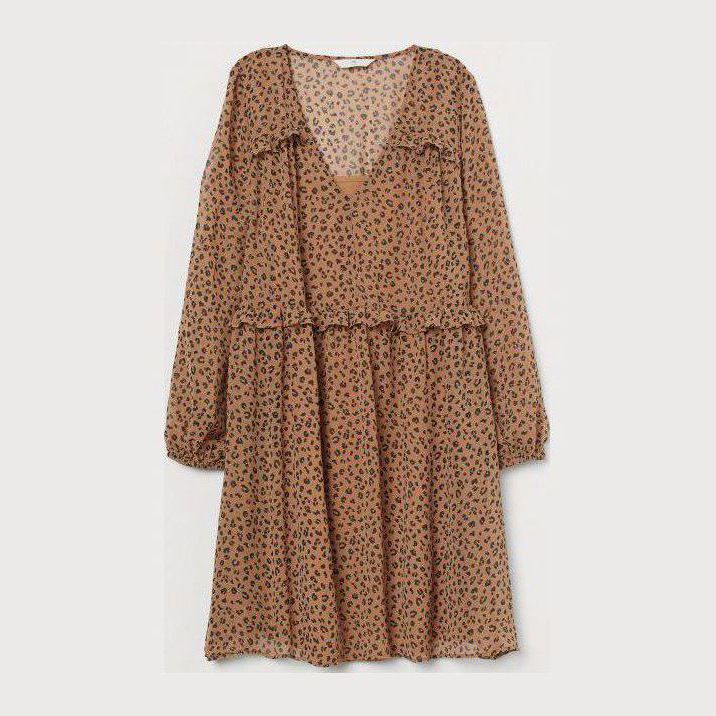 

Платье H&M 1902-7976630 36 Бежевое