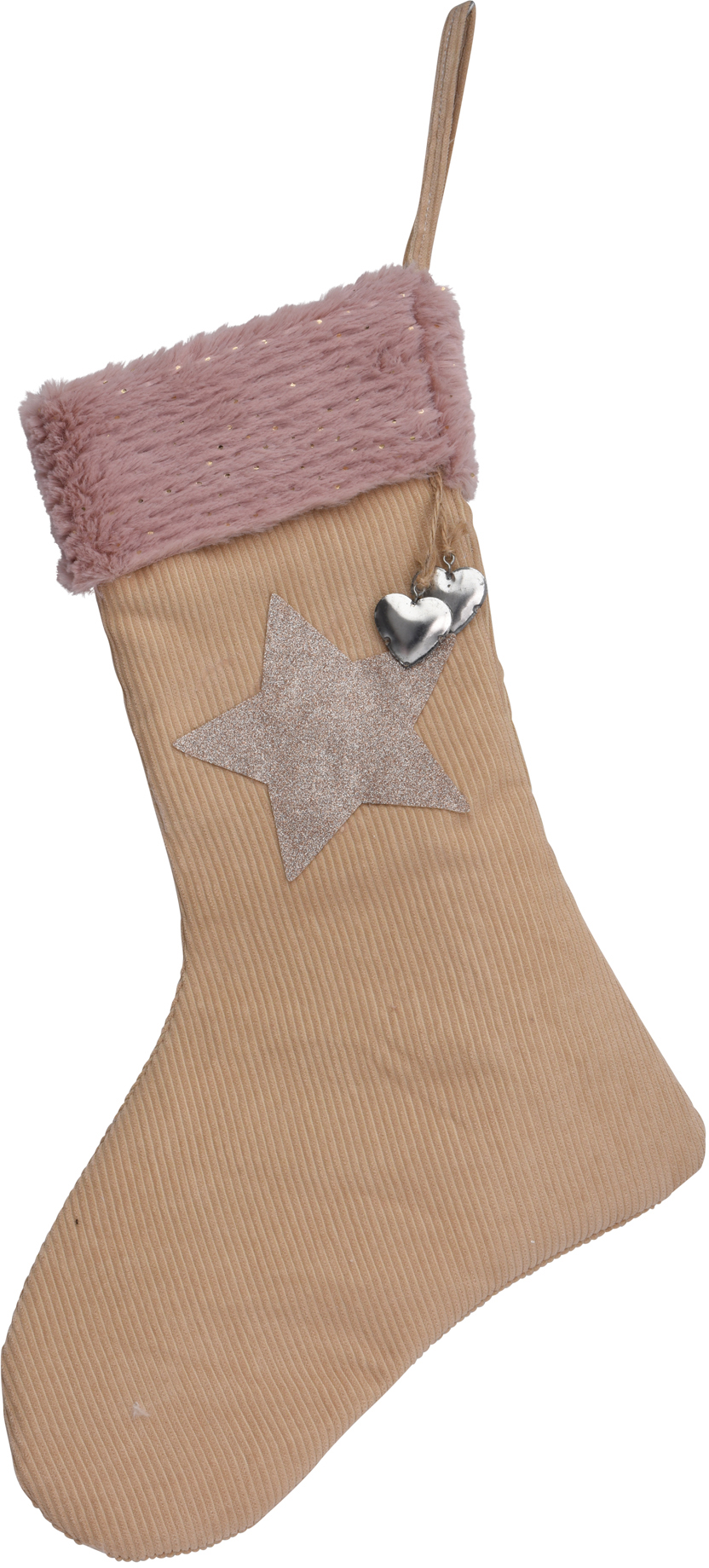 

Носок для подарков Christmas Decoration Рождественский 40 см (DH8040420_star)