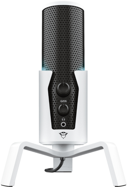 

Микрофон Trust GXT 258W Fyru USB 4-in-1 Streaming Microphone PS5 (24257)