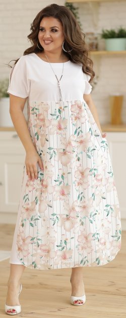 

Платье New Fashion 298 52 Белое