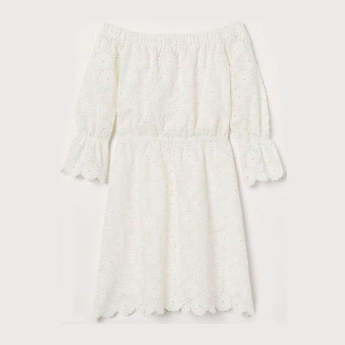 

Платье H&M 2312-6406750 32 Белое