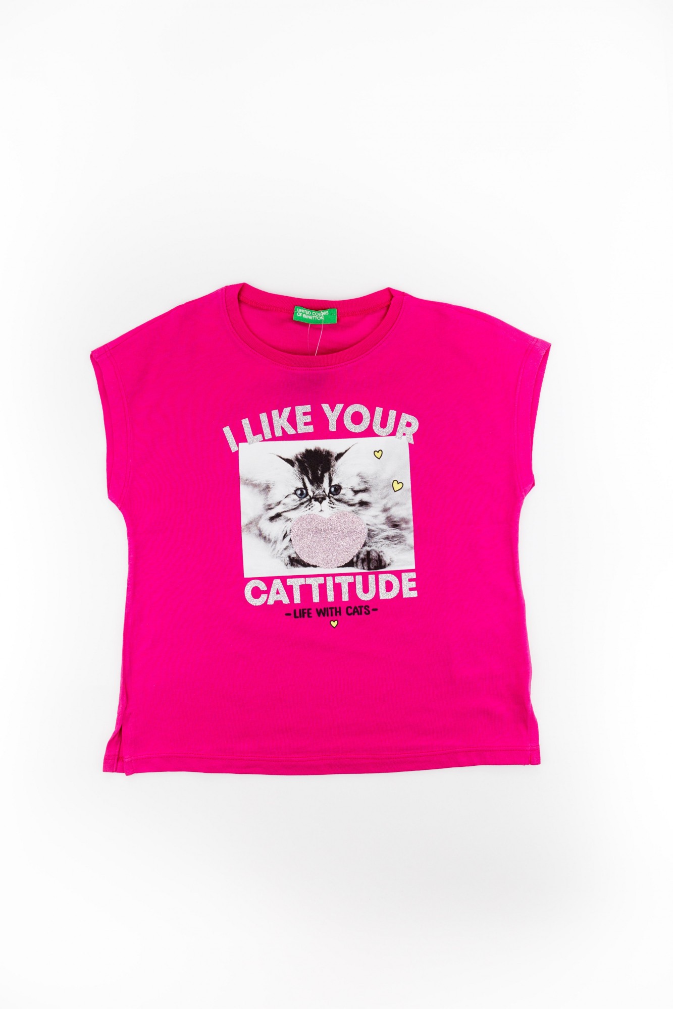 

Футболка United Colors of Benetton 160см малиновый 8545200124563