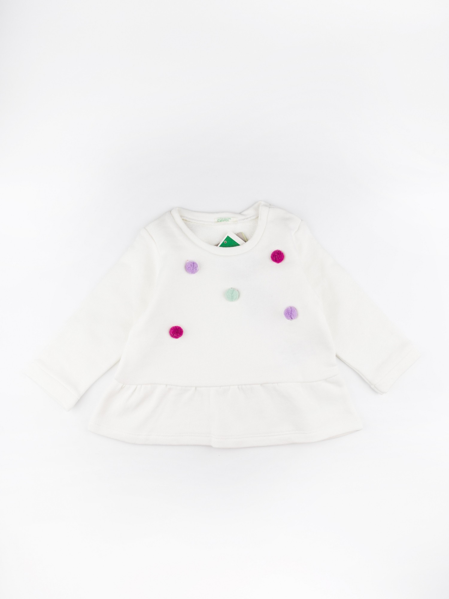 

Кофта United Colors of Benetton 62см белый 8032845340993
