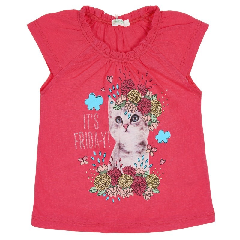 

Футболка United Colors of Benetton 56см малиновый 8032845064628