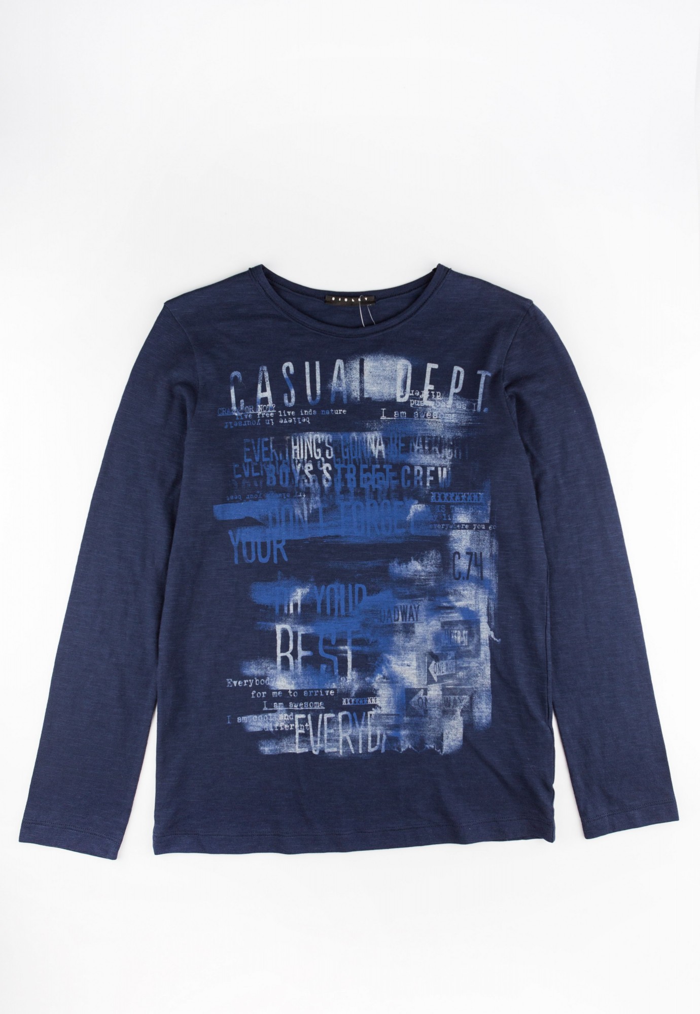 

Кофта Sisley 140см синий 8032845341067