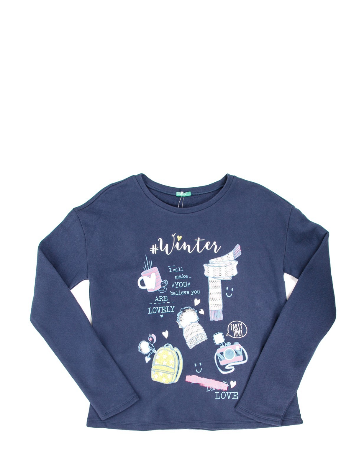 

Кофта United Colors of Benetton 160см синий 8032653806045